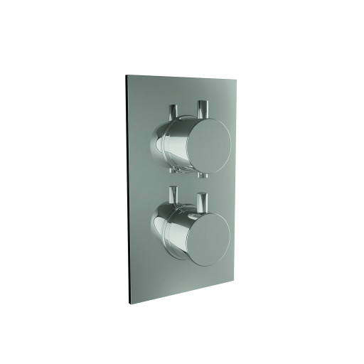 Twin Round Handle Concealed Valve DIVERTER WRAS approved Shower Valve