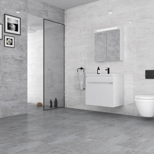 Salerno Grey Tiles 25cm x 50cm