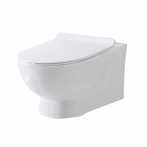 Scudo Belini Rimless Wall hung Pan & soft close seat