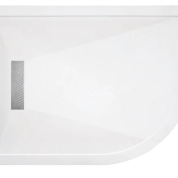 Tray Mate 25mm Linear Shower Tray Offset Quadrant