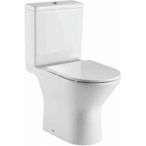 Scudo Middleton Rimless Open Back Toilet & Soft Close Seat