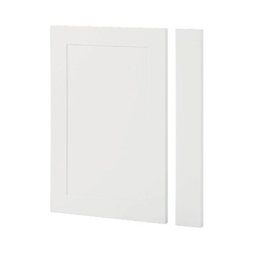 Tenby White End Panel 700mm
