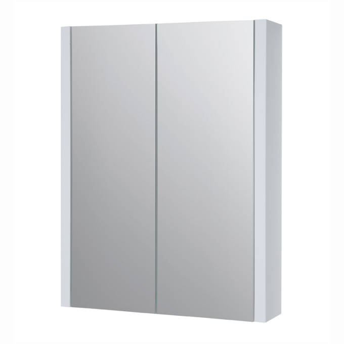 Kartell City Double Door Mirrored Bathroom Cabinet