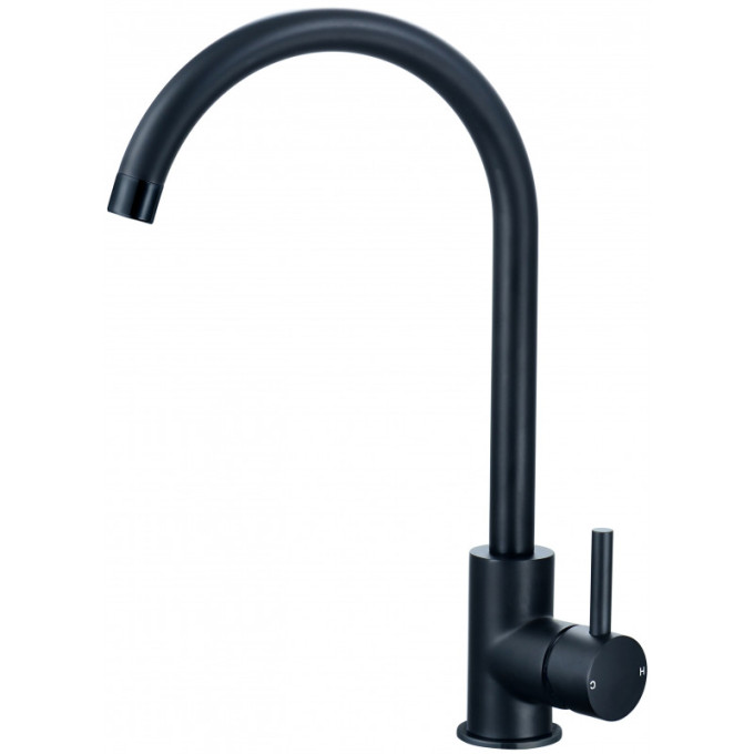 Merthyr Single Lever Kitchen Tap - Black