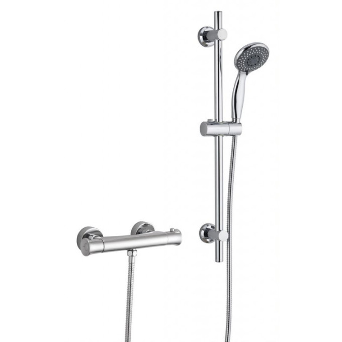 Plumb Essential Thermostatic Shower Riser Kit