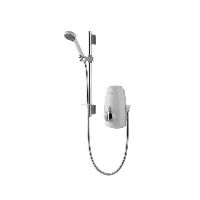 Aqualisa Aquastream Power Shower White/chrome