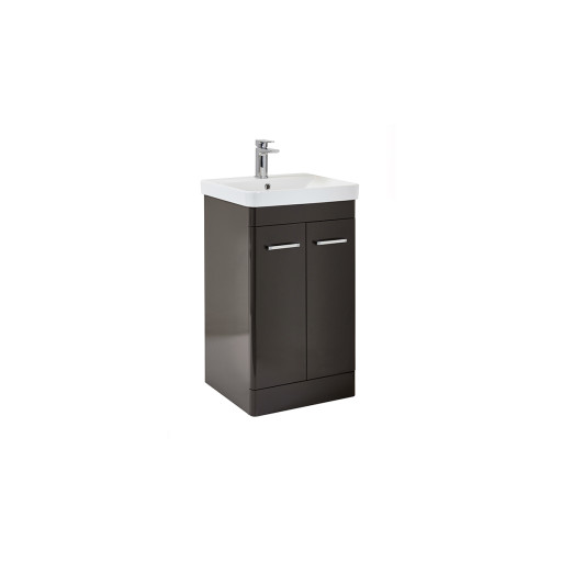 Rossini Floor Vanity Unit - Wolf Grey