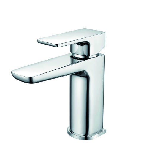 Moon Mini Mono Basin Mixer with Clicker Waste