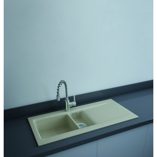 RAK-Dream 1 Slim 1.5 Bowl Kitchen Sink 101cm