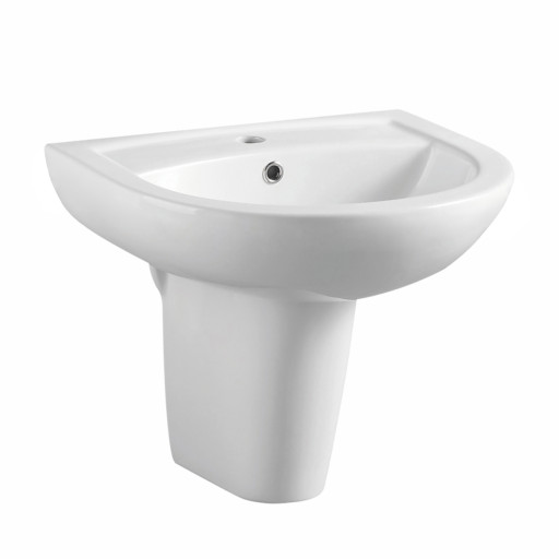 Scudo Deia 500mm Basin & Pedestal