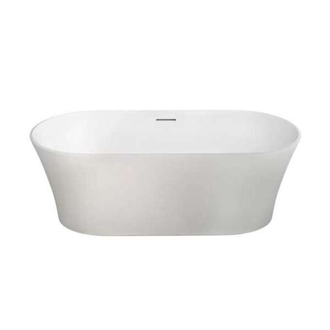 Burlington Armonia Modern Bath - Natural Stone 1550mm x 555mm