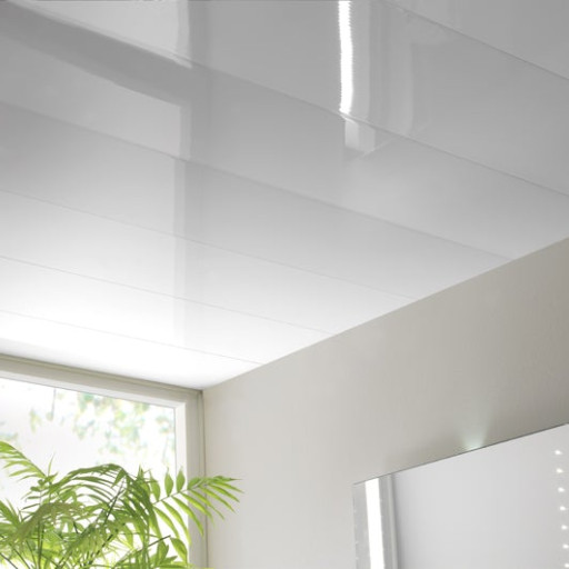 White Gloss Ceiling Cladding 2.6m - 4 pack