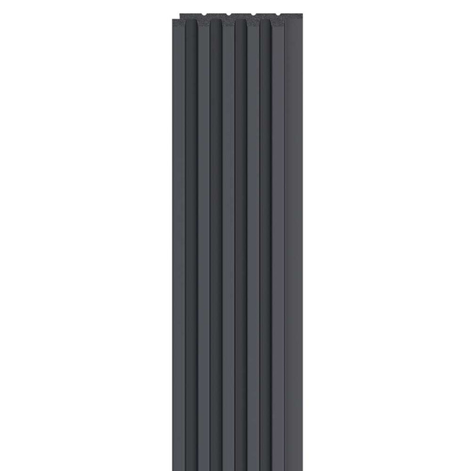 Linerio S-Line Anthracite Slat Panel