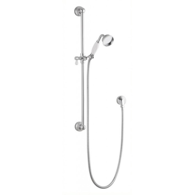 Tailored Tenby Chrome Traditional Riser Shower Kit