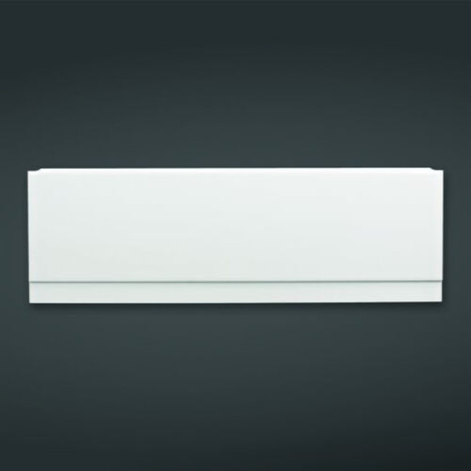 Rak Front Bath Panel High Gloss White