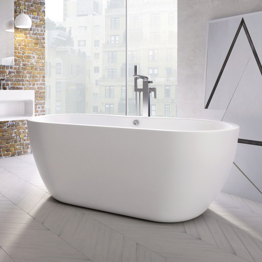 Onyx 1555mm x 750mm Freestanding Bath