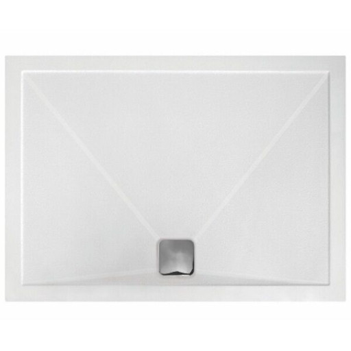 TrayMate TM25 Elementary Square White Shower Tray