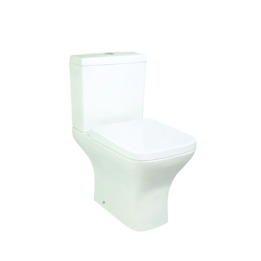 Porto Open Back Toilet & Soft Close Seat