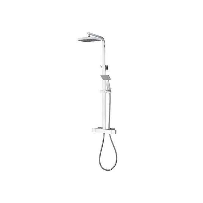 Aqualisa AQ Cool Touch Square Shower Column(Incl Fixing Kit) - HP