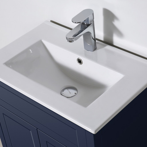 Turin Ceramic Basin 600mm x 390mm