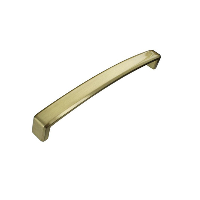 Brushed Brass D-Shape Handle (Single)