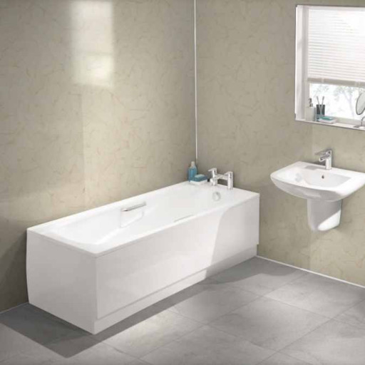 Pergamon Marble - Showerwall Panels