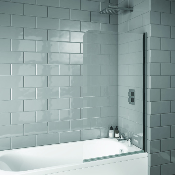 Radius Edge Bath Screen