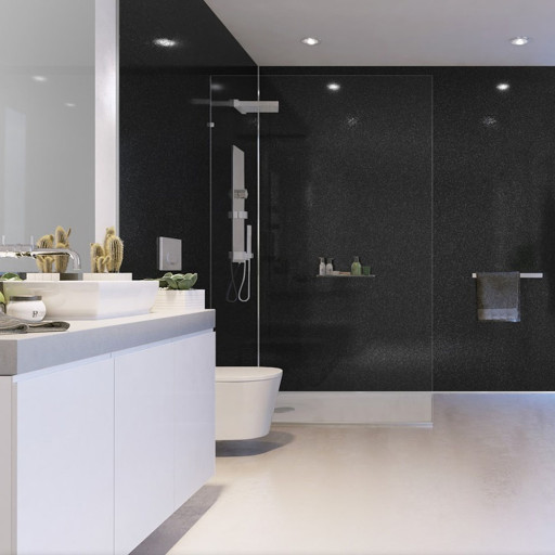 Showerwall Black Galaxy