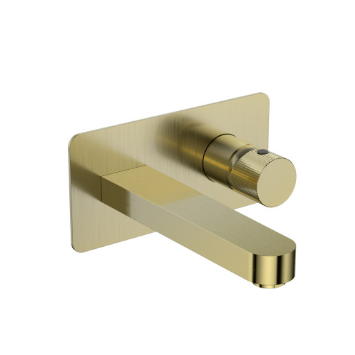 KOKO Wall Mounted Mixer Brushed Brass