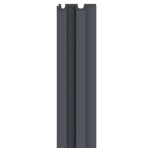 Linerio L-Line Anthracite Slat Panel