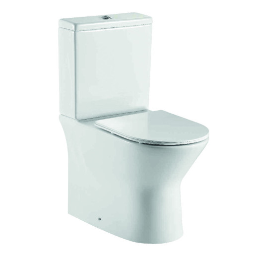 Scudo Middleton Rimless Close Back Toilet & Soft Close Seat