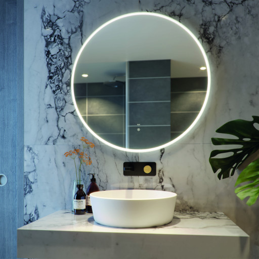 RAK-Scorpio 800x800 LED Illuminated Round Mirror