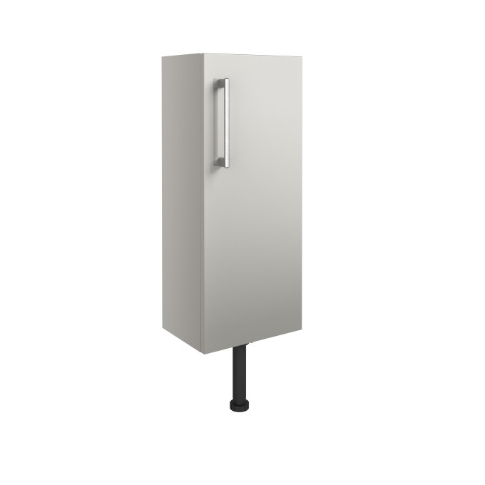 Beatrice 300mm Slim Base Unit - Light Grey Gloss