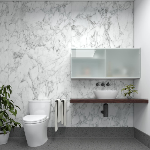 Calacatta Marble - Showerwall Panels