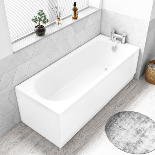 Scudo Round Single Ended Bath