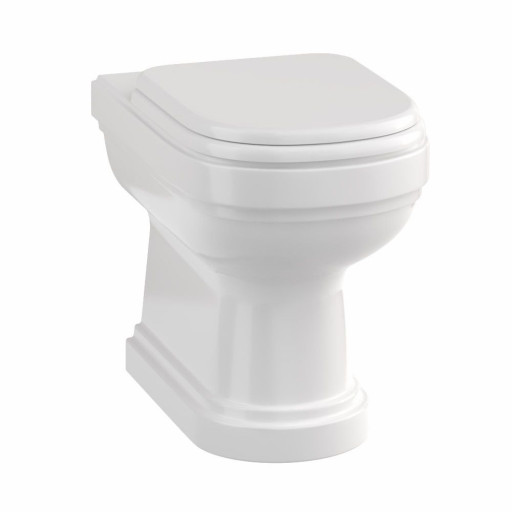 Burlington Riviera Back-To-Wall WC With Soft Close Seat