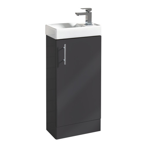 Lanza Cloakroom Vanity Floor Mounted