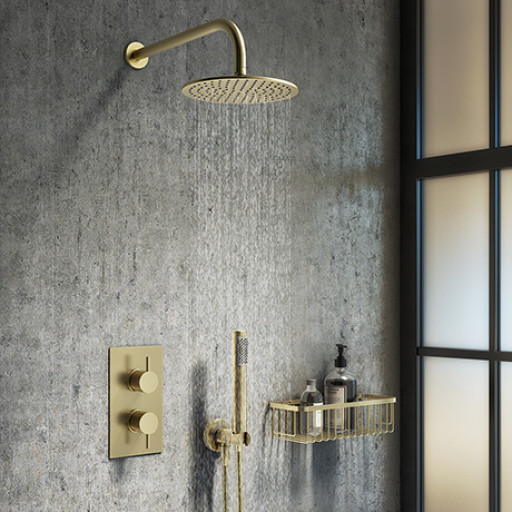 Mineral Round  Shower Pack - Chrome