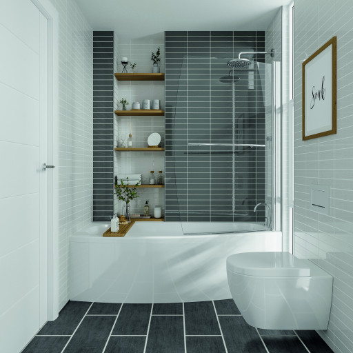 Space Saver Bath Front Panel 1555x750x580