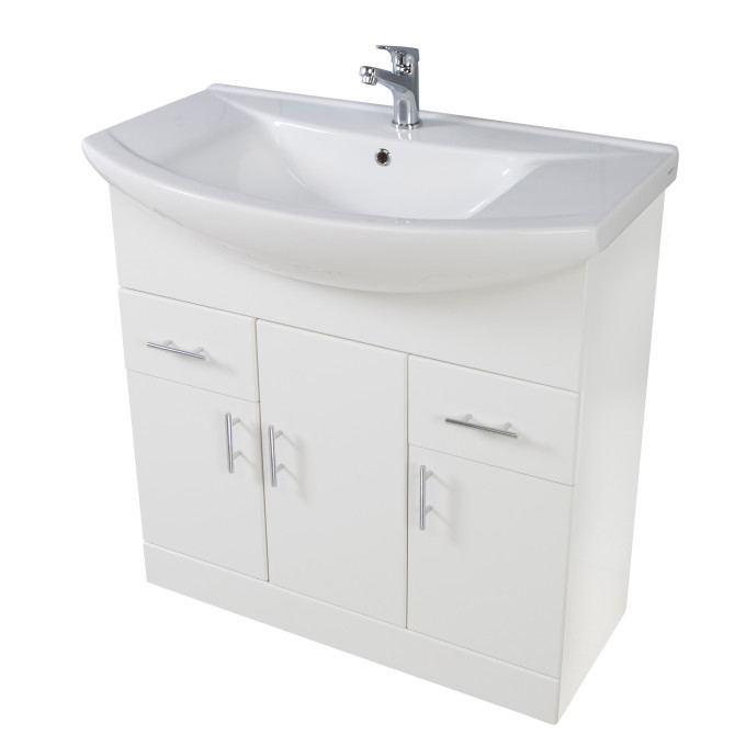 Lanza 850mm Basin Unit