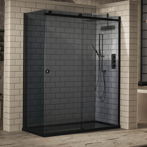 Sphere Tinted Sliding Shower Door