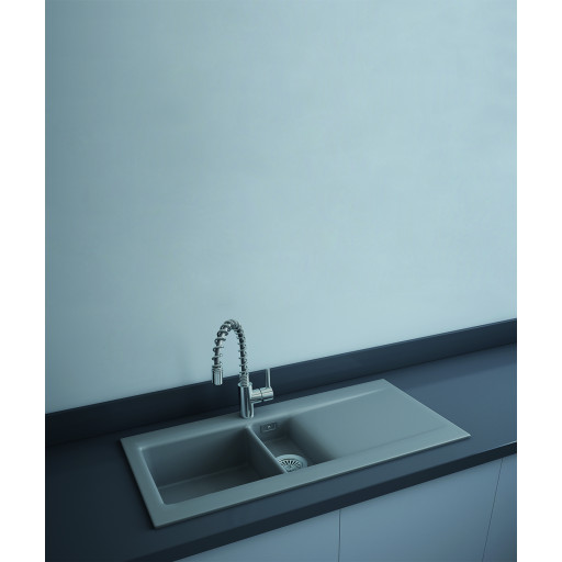 RAK-Dream 1 Slim 1.5 Bowl Kitchen Sink 101cm