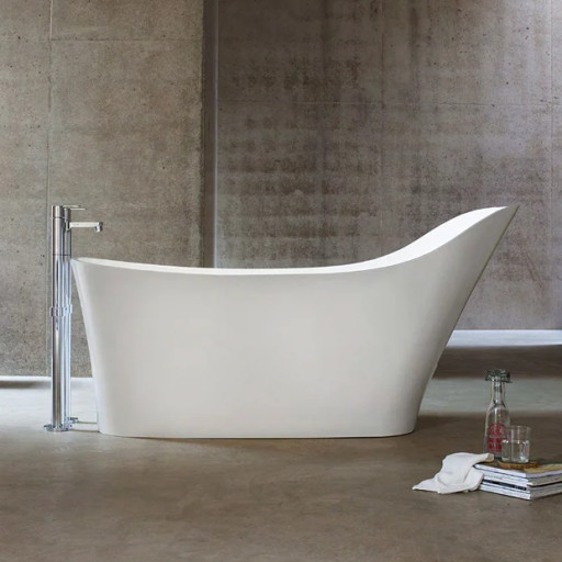 Burlington Modern Bath Nebbia 1600mm x 800mm