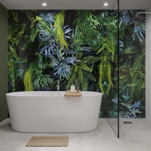 Plant Wall - Showerwall Acrylic